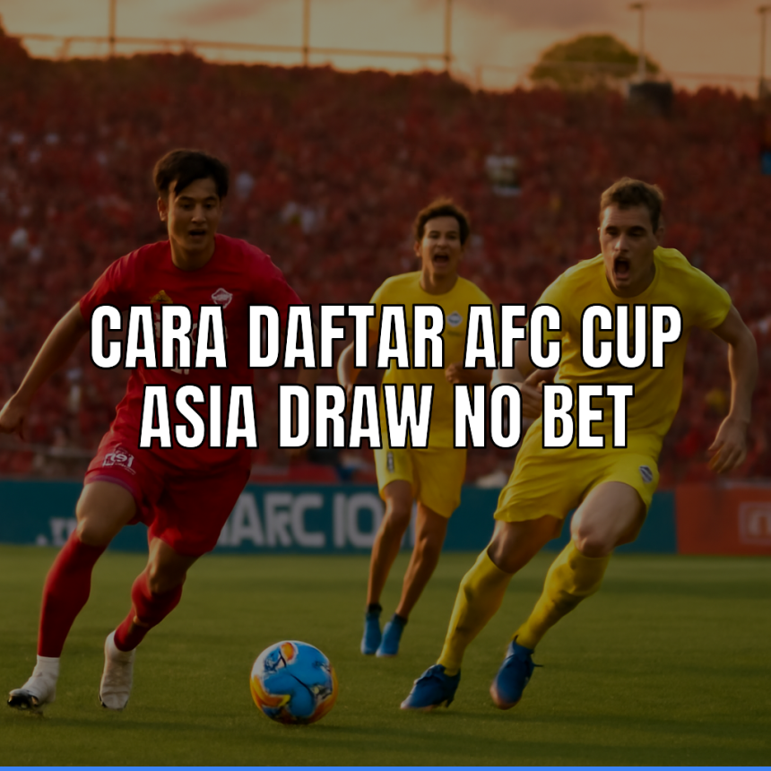 Cara Daftar AFC Cup Asia Draw No Bet