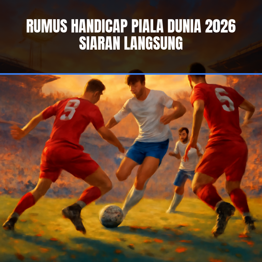 Pemain sepak bola dalam pertandingan dengan rumus handicap