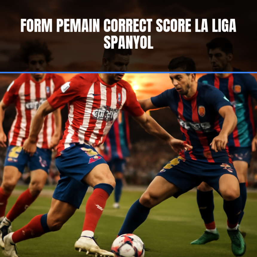 correct score la liga spanyol